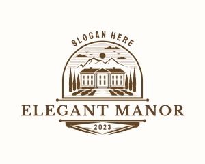 Manor - Real Estate Manor logo design