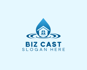 Disinfect - Housekeeping Water Property logo design