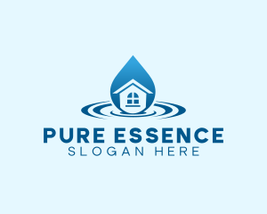 Purification - Housekeeping Water Property logo design