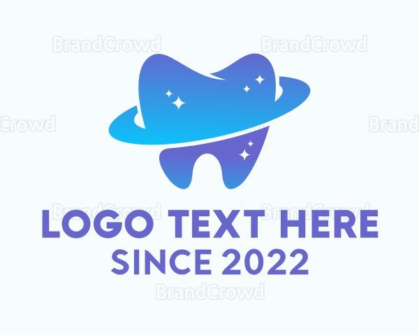 Dental Tooth Galaxy Logo