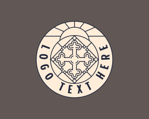 Christian Church Cross Logo