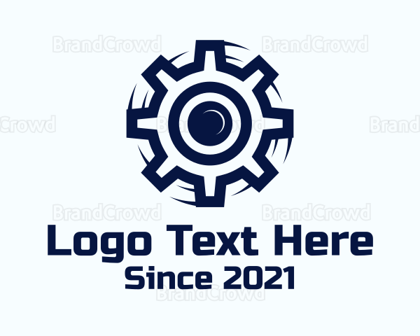 Cog Wheel Machine Logo