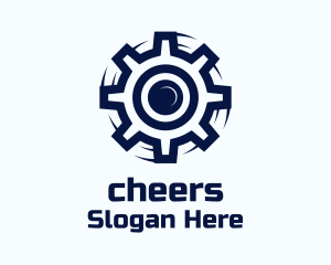 Cog Wheel Machine Logo