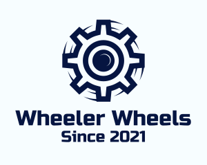 Cog Wheel Machine logo design