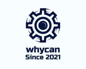 Cog Wheel Machine logo design