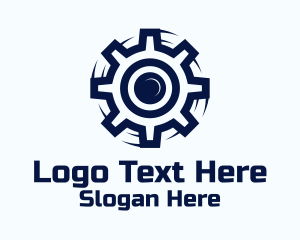 Cog Wheel Machine Logo