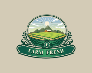 Agriculture Farm House logo design