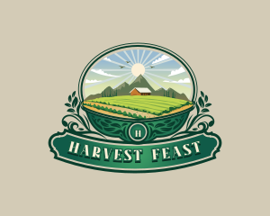 Agriculture Farm House logo design