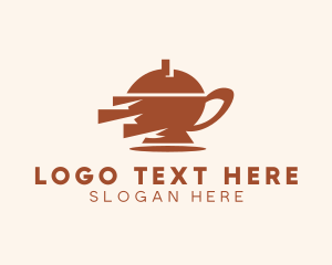 Cafe - Tea Pot Cafe logo design