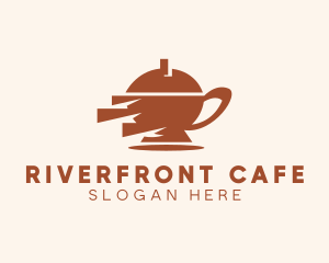 Tea Pot Cafe logo design