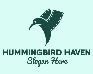 Hummingbird - Entertainment Hummingbird Film logo design