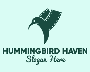 Entertainment Hummingbird Film  logo design