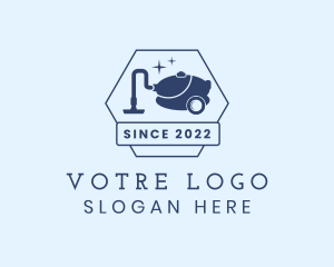 Blue - Cleaning Vacuum Appliance logo design