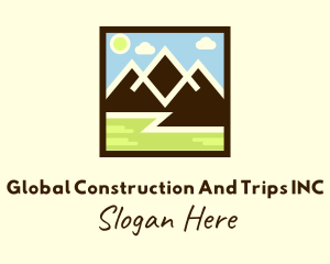 Mountain Peak Hiking  Logo