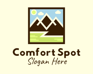 Mountain Peak Hiking  logo design