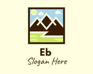 Explorer - Mountain Peak Hiking logo design