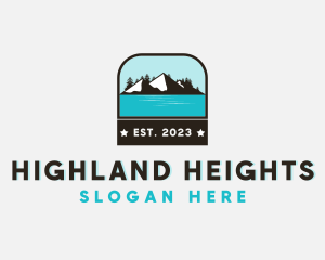 Mountain Lake Outdoor logo design