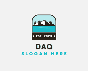 Outdoor - Mountain Lake Outdoor logo design