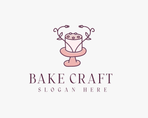 Bakery Wedding Cake logo design