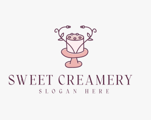 Bakery Wedding Cake logo design