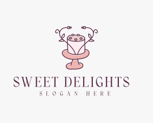 Bakery Wedding Cake logo design