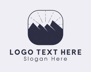 Explorer - Outdoor Mountain Climbing logo design