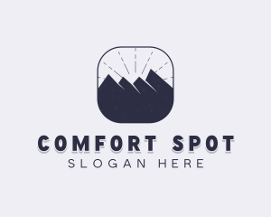 Outdoor Mountain Climbing logo design