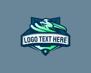 Athletic - Ski Sports League logo design