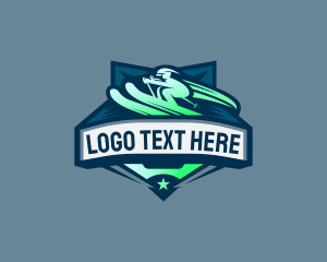 League - Ski Sports League logo design