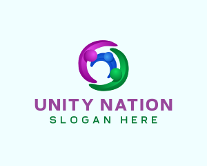 People Team Unity logo design