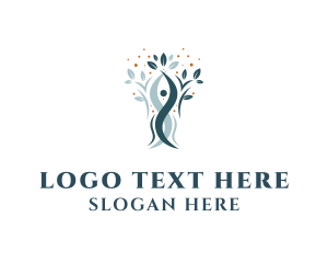 Therapy - Tree Human Therapy logo design