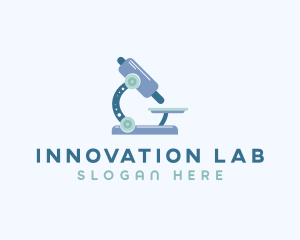 Laboratory - Medical Microscope Laboratory logo design