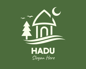 Environment - Nature Hut House logo design