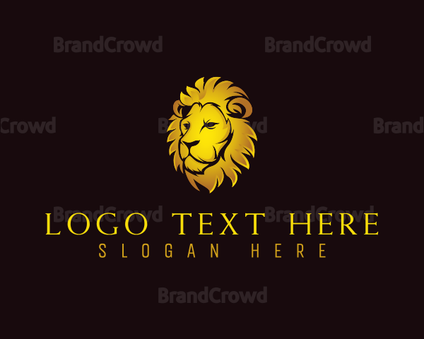 Finance Wildlife Lion Logo