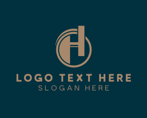 Delivery - Shipping Logistics Letter H logo design