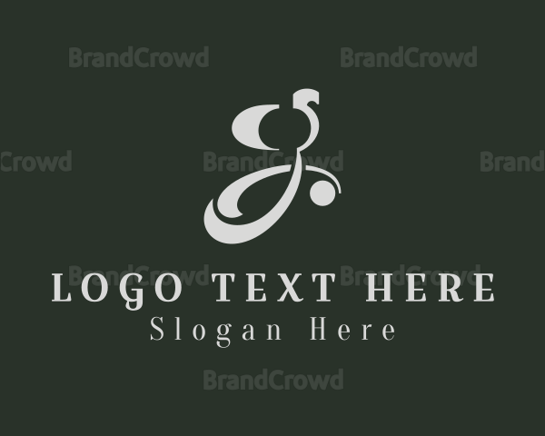 Elegant Craft Boutique Letter G Logo