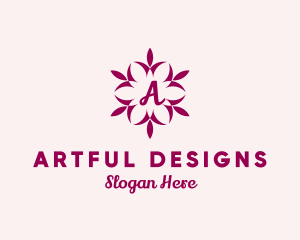 Flower Jewelry Boutique Accessory logo design