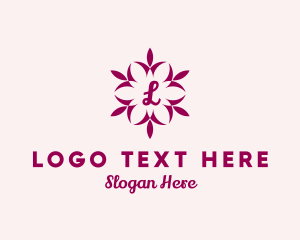 Flower Stand - Flower Jewelry Boutique Accessory logo design