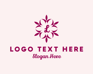 Flower Jewelry Boutique Accessory Logo