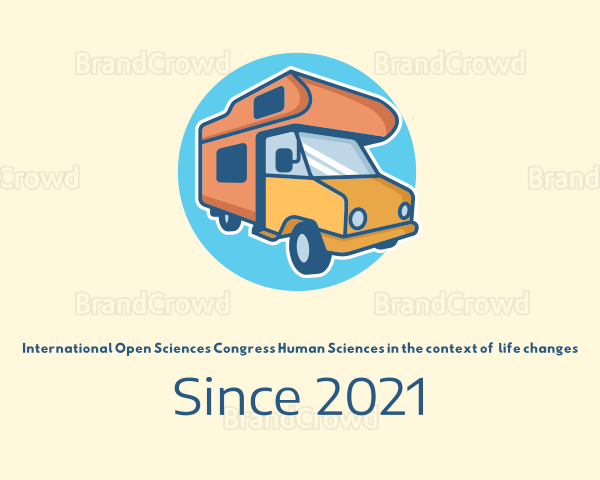 Camper Van Travel Logo