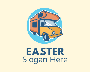 Camper Van Travel Logo