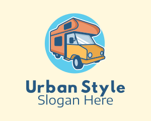 Camper Van Travel Logo