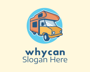 Camper Van Travel Logo