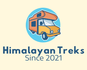 Camper Van Travel logo design