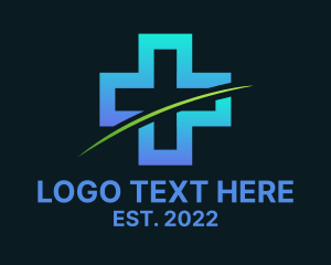 Biotechnology - Hospital Health Cross logo design