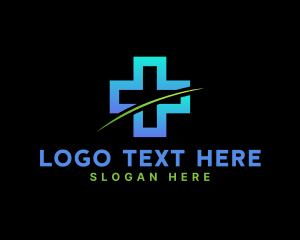 Drug Store - Hospital Health Cross logo design