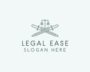 Legal - Legal Law Firm Sword logo design