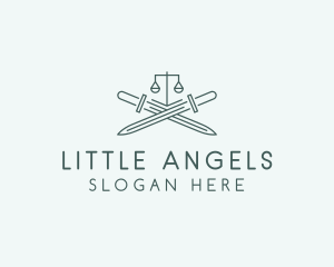 Legal Law Firm Sword logo design