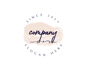 Baker - Watercolor Business Beauty logo design