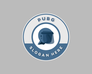 Police Cap - Riot Police Helmet logo design